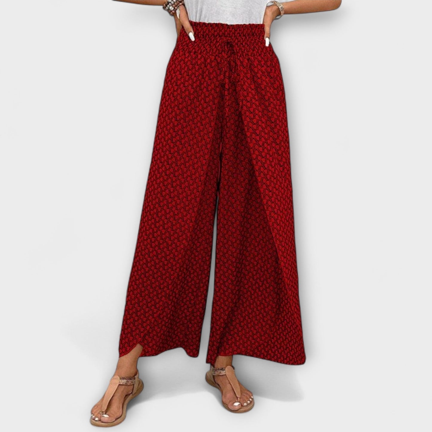 Pantalones palazzo elegantes Chiara para mujer