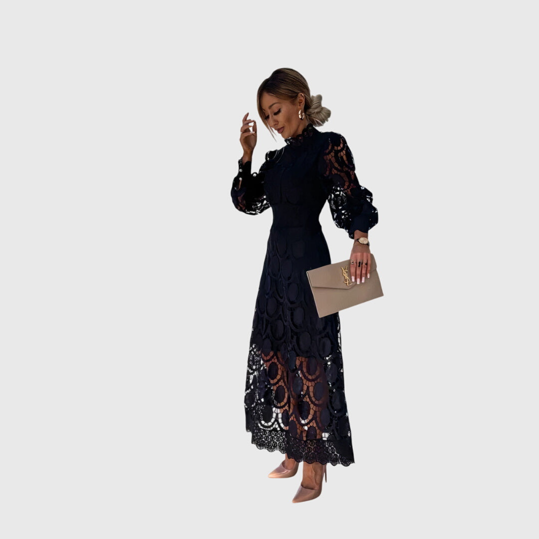 Vestidos de encaje femeninos y brillantes