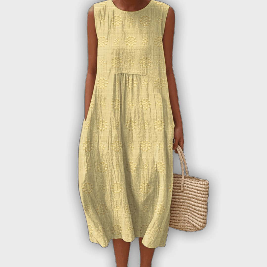 Vestido Kira elegante de algodón