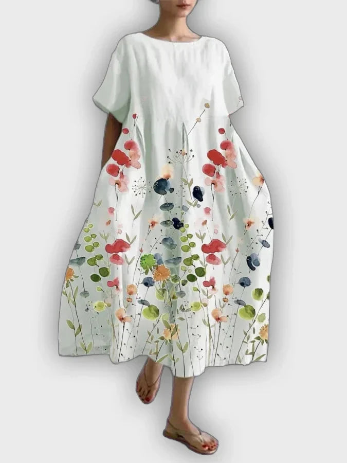 Vestido Liliana floral ligero para eventos de verano