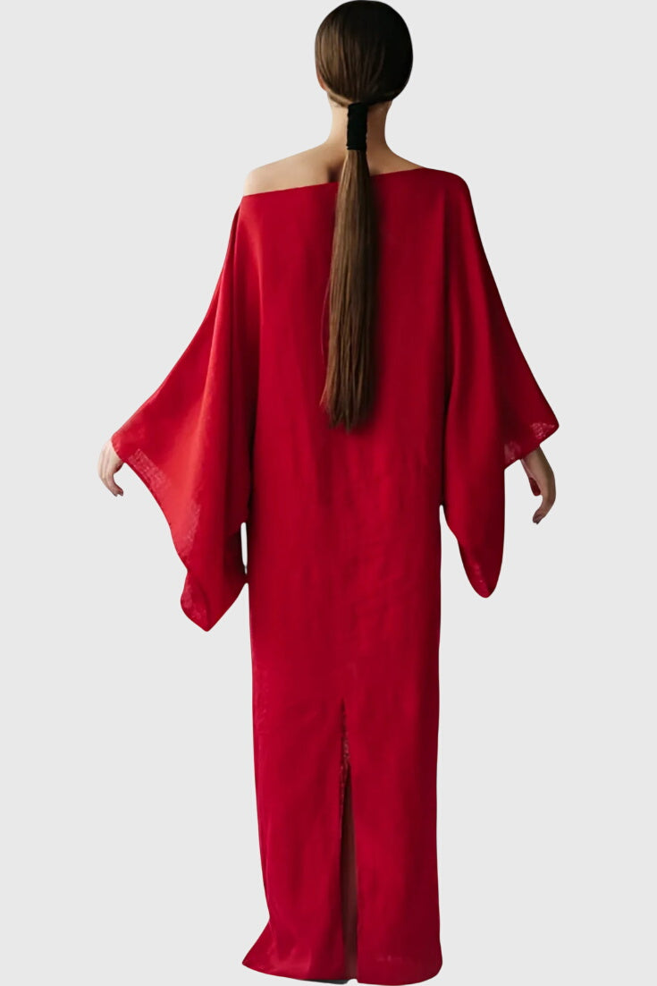 Vestidos kimono de lino y algodón