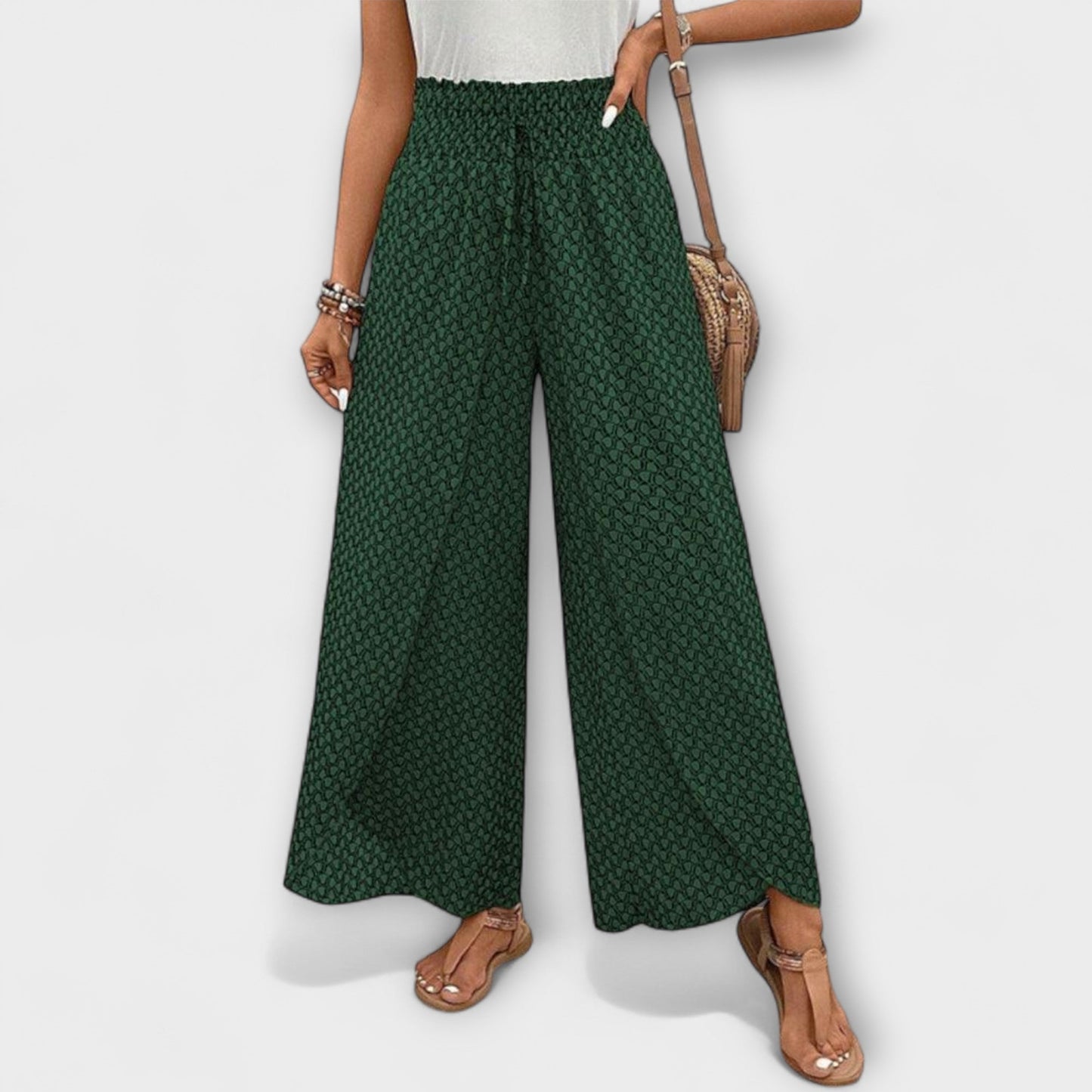 Pantalones palazzo elegantes Chiara para mujer