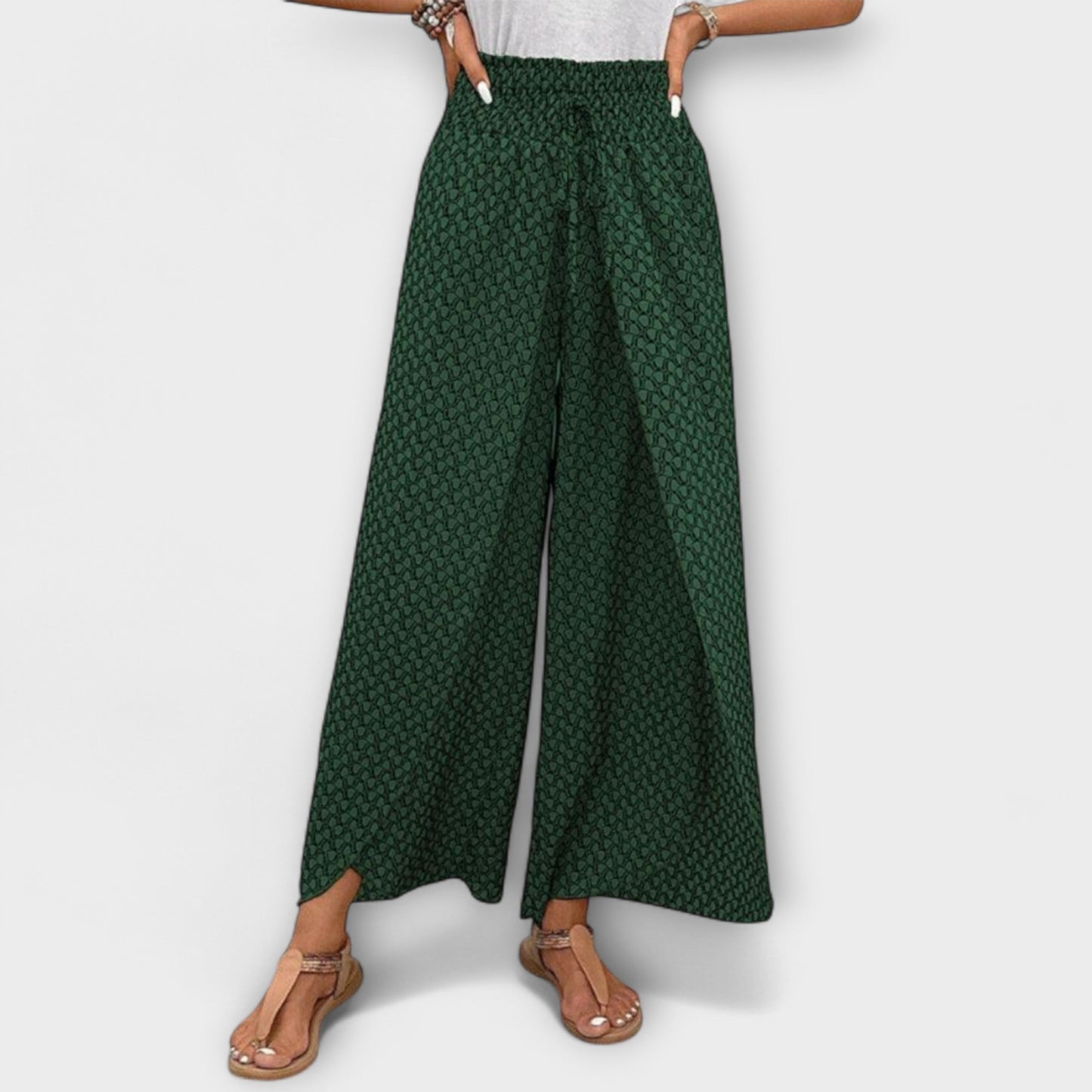 Pantalones palazzo elegantes Chiara para mujer