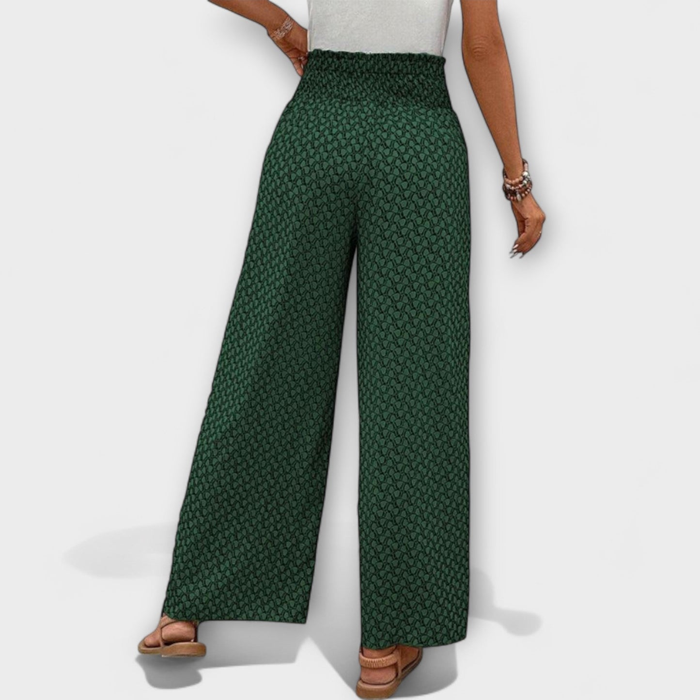 Pantalones palazzo elegantes Chiara para mujer