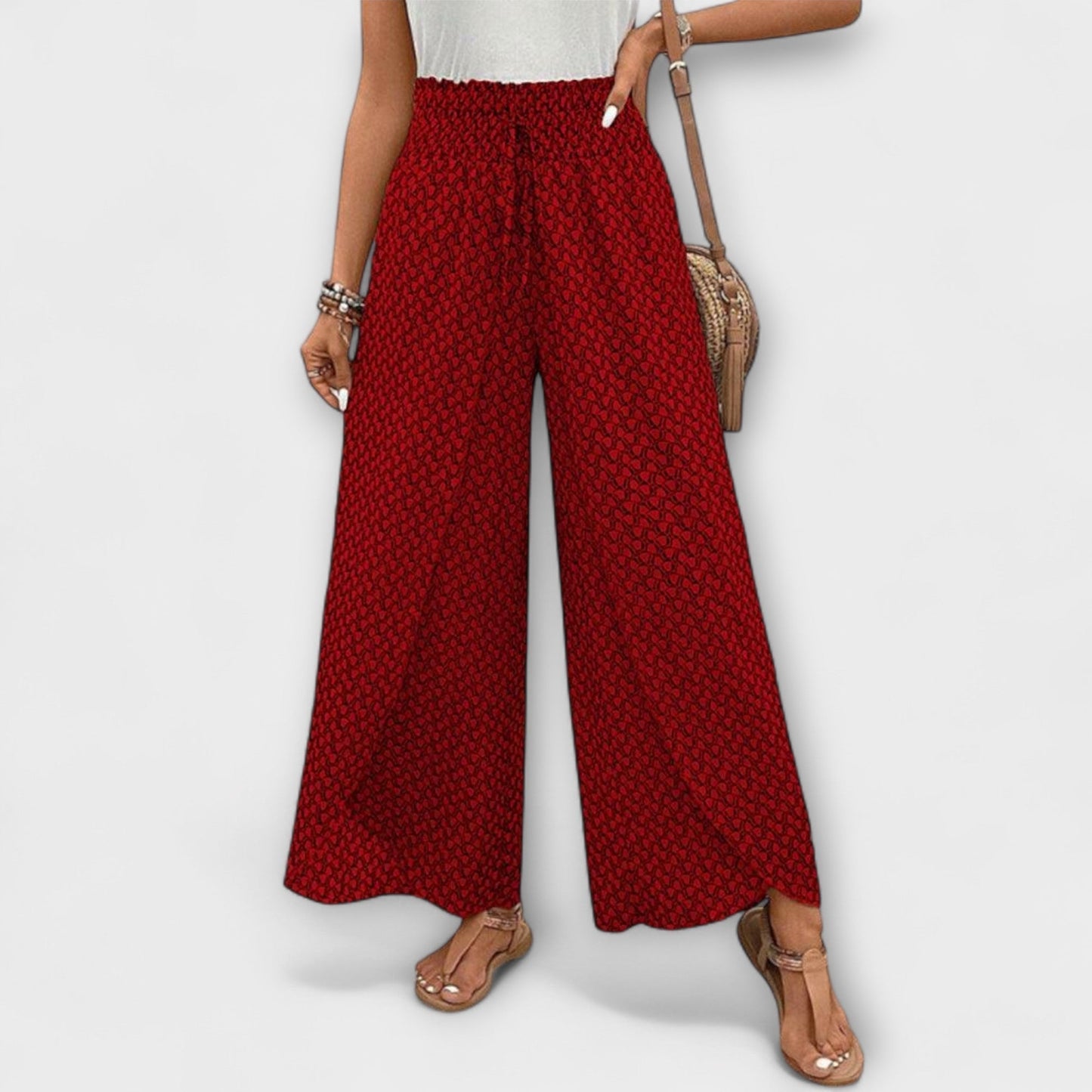Pantalones palazzo elegantes Chiara para mujer