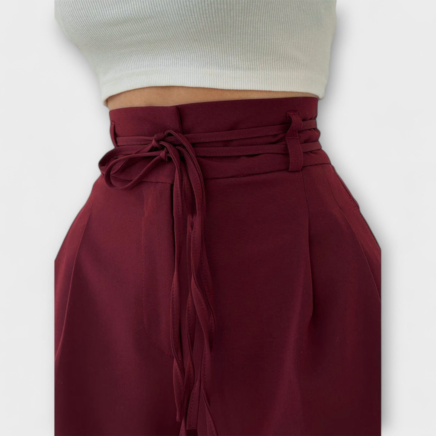 Pantalones chándal mujer con cordón