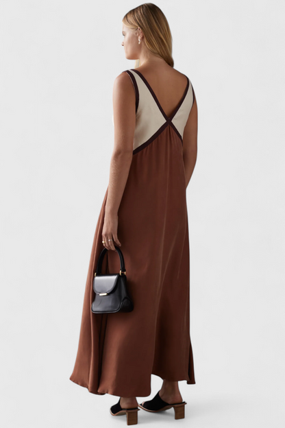 Vestidos boho de verano Diamond con escote en V