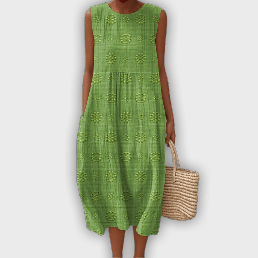 Vestido Kira elegante de algodón