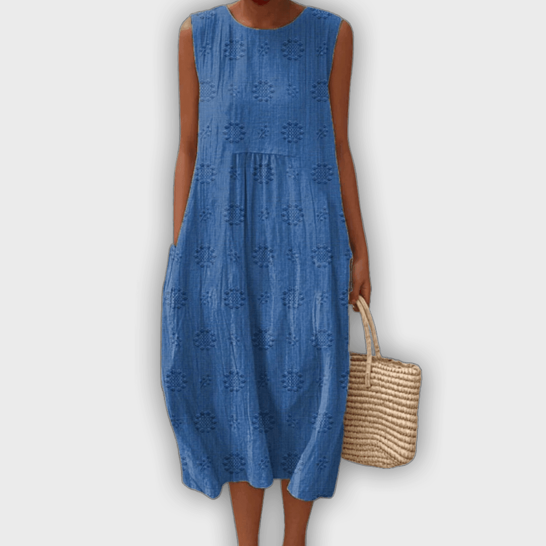 Vestido Kira elegante de algodón