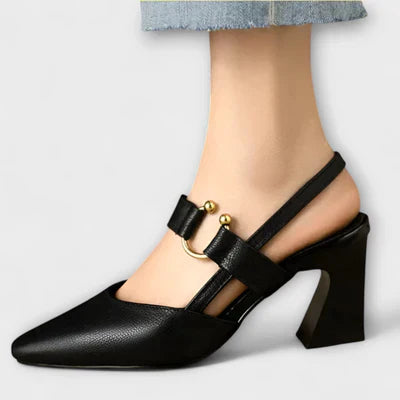 Zapatos ortopédicos elegantes de tacón alto para mujer modelo Barja