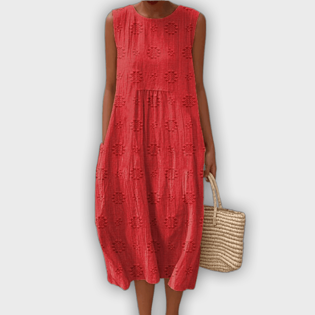 Vestido Kira elegante de algodón