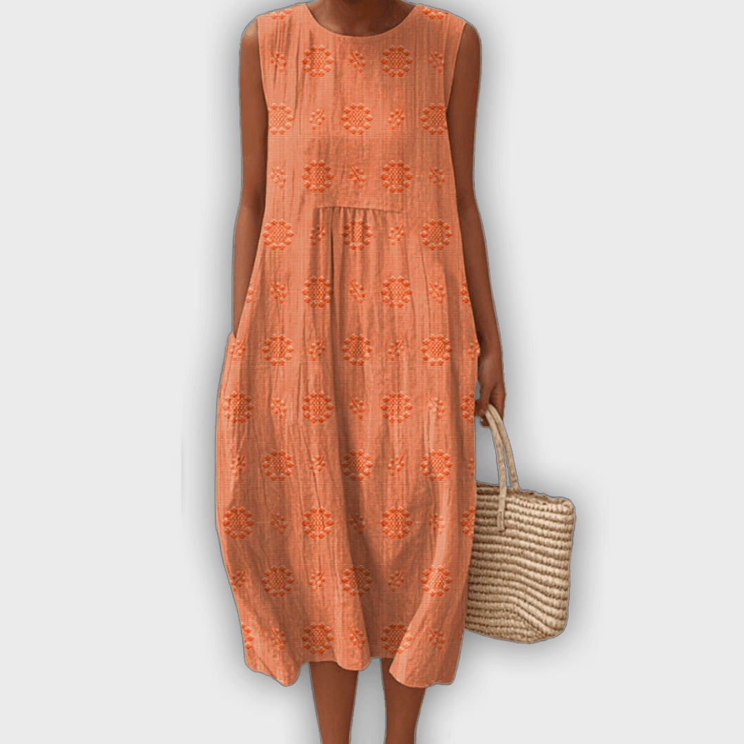 Vestido Kira elegante de algodón