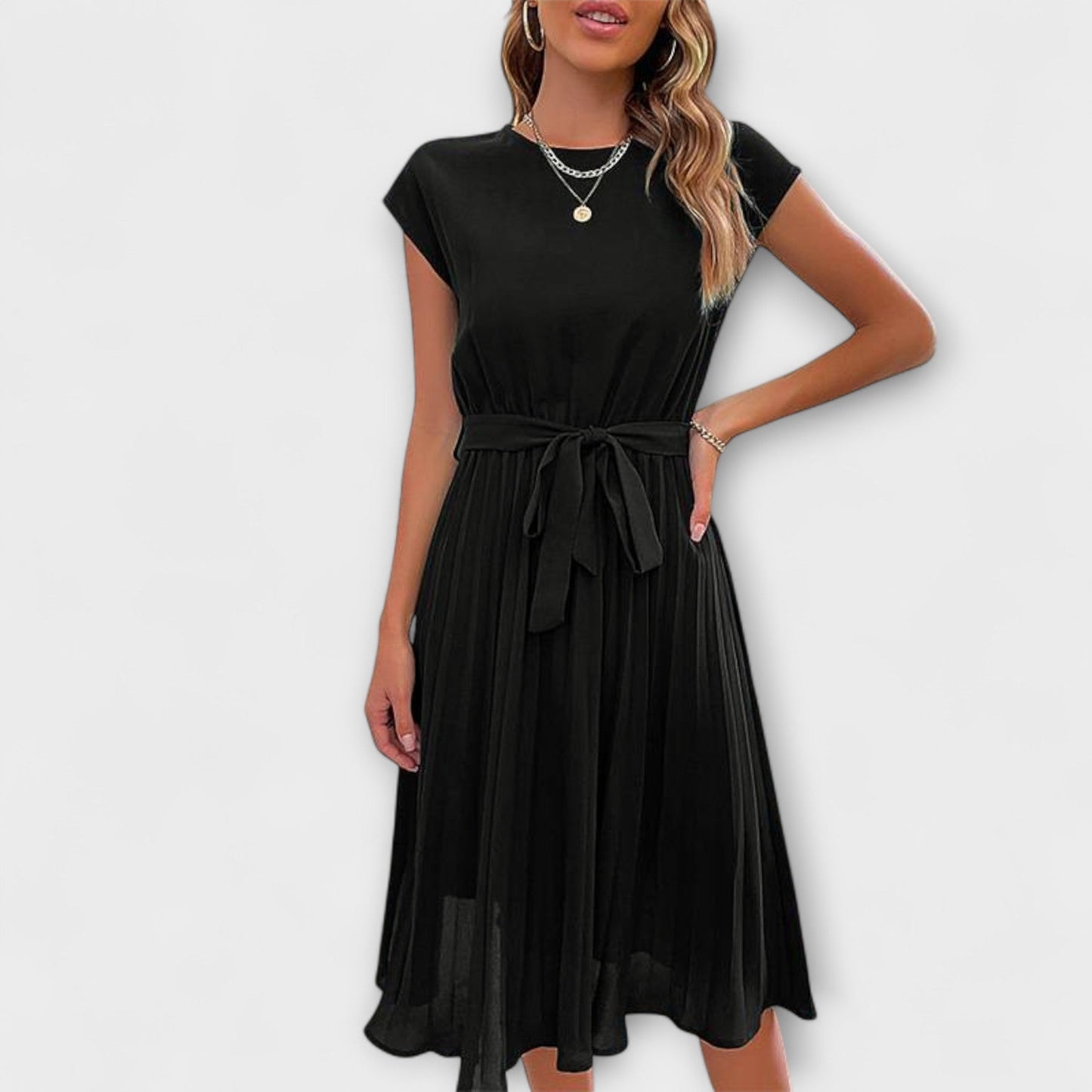 Vestido midi elegante para mujer comodidad y estilo para cualquier evento