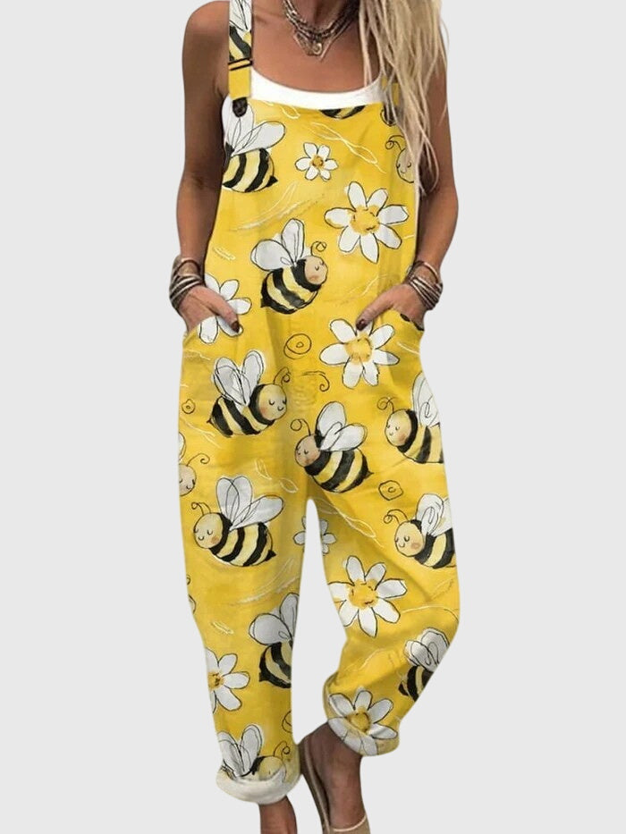 Jeans de verano para mujer con estampado juguetón