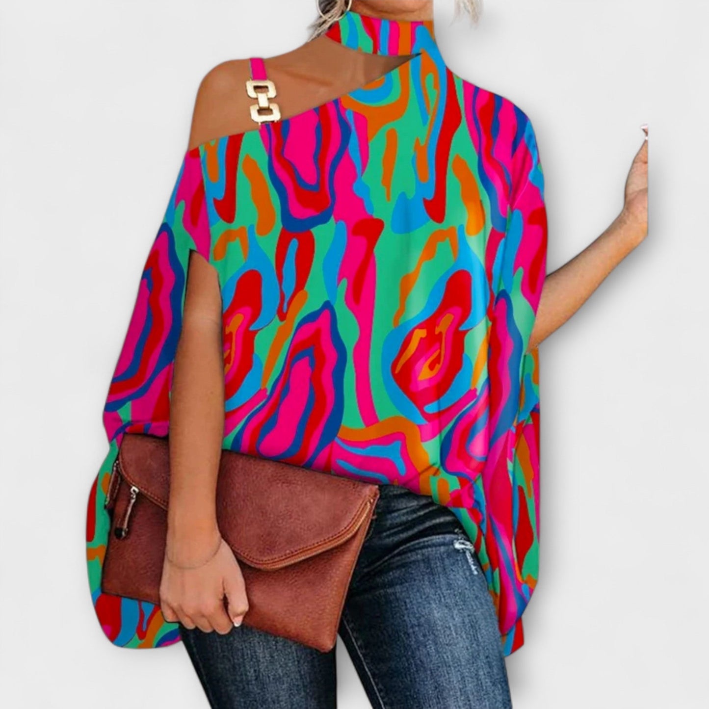 Camiseta sin hombros para mujeres cómoda y elegante para cualquier evento