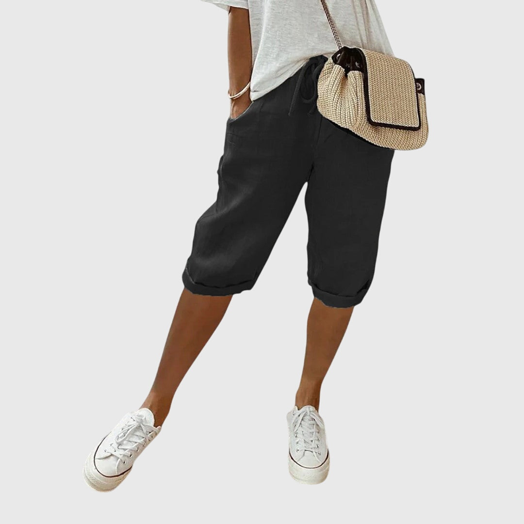 Pantalones cortos frescos y elegantes