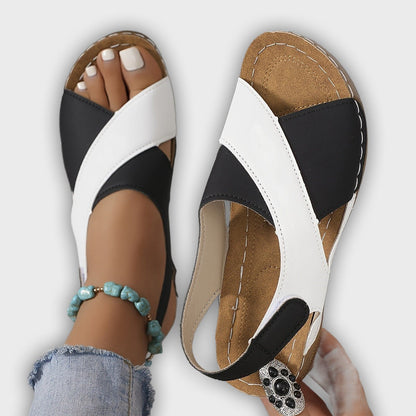 Sandalias ortopédicas ligeras para mujer con ventilación