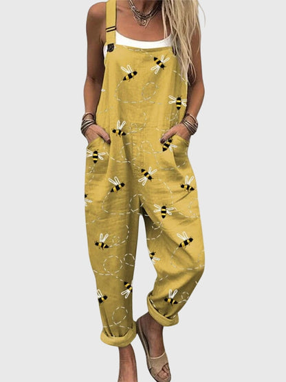 Jeans de verano para mujer con estampado juguetón