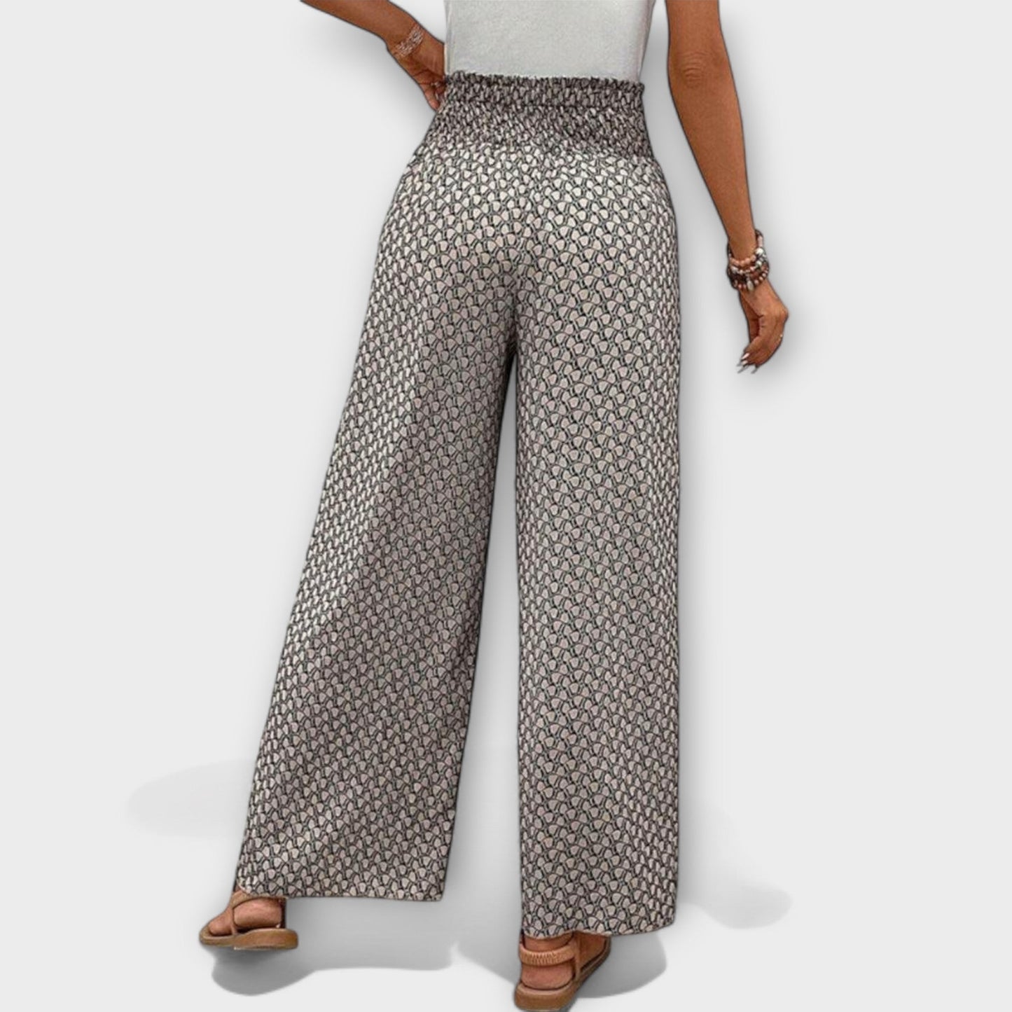 Pantalones palazzo elegantes Chiara para mujer