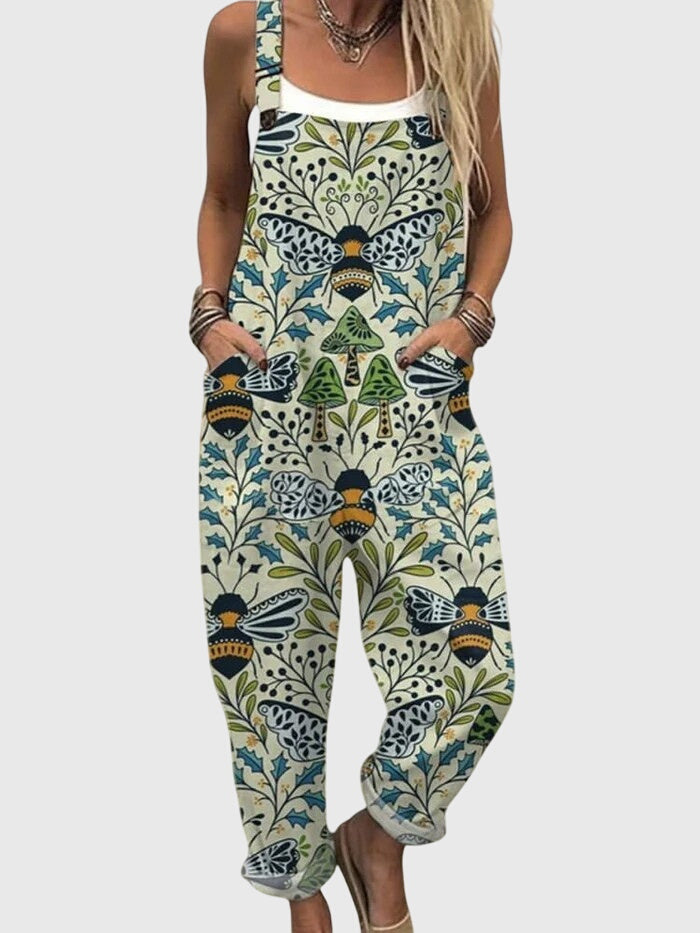 Jeans de verano para mujer con estampado juguetón