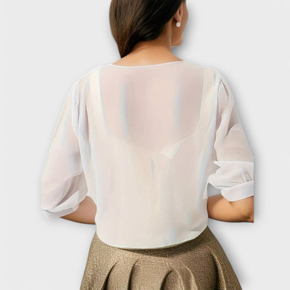 Camisa Olivia con apertura frontal - Comodidad y elegancia