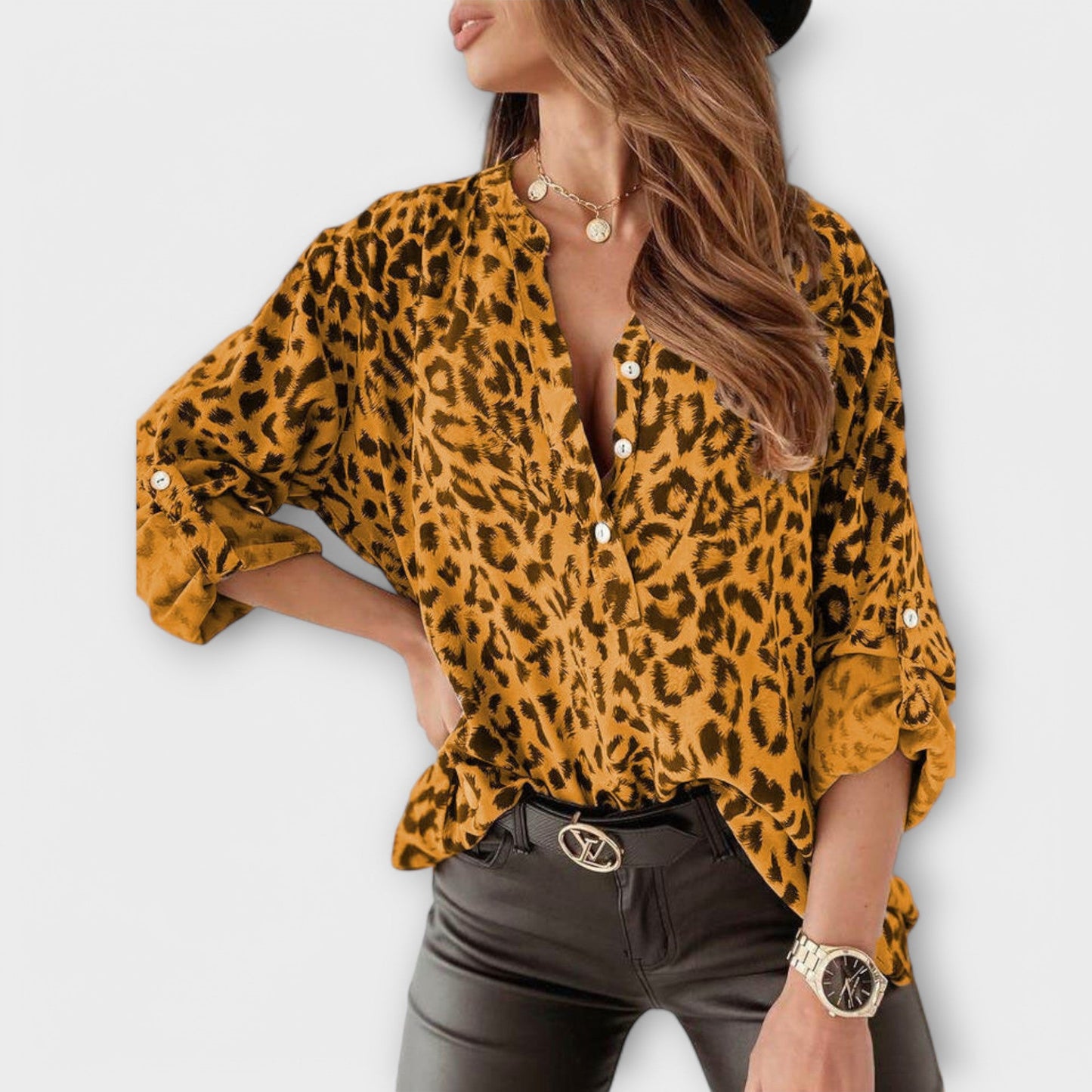 Camisa elegante de tigre