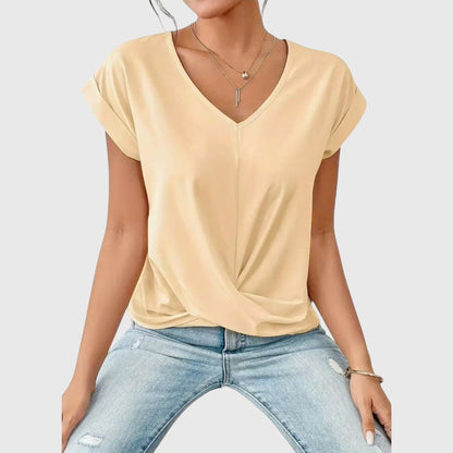 Top con escote en V
