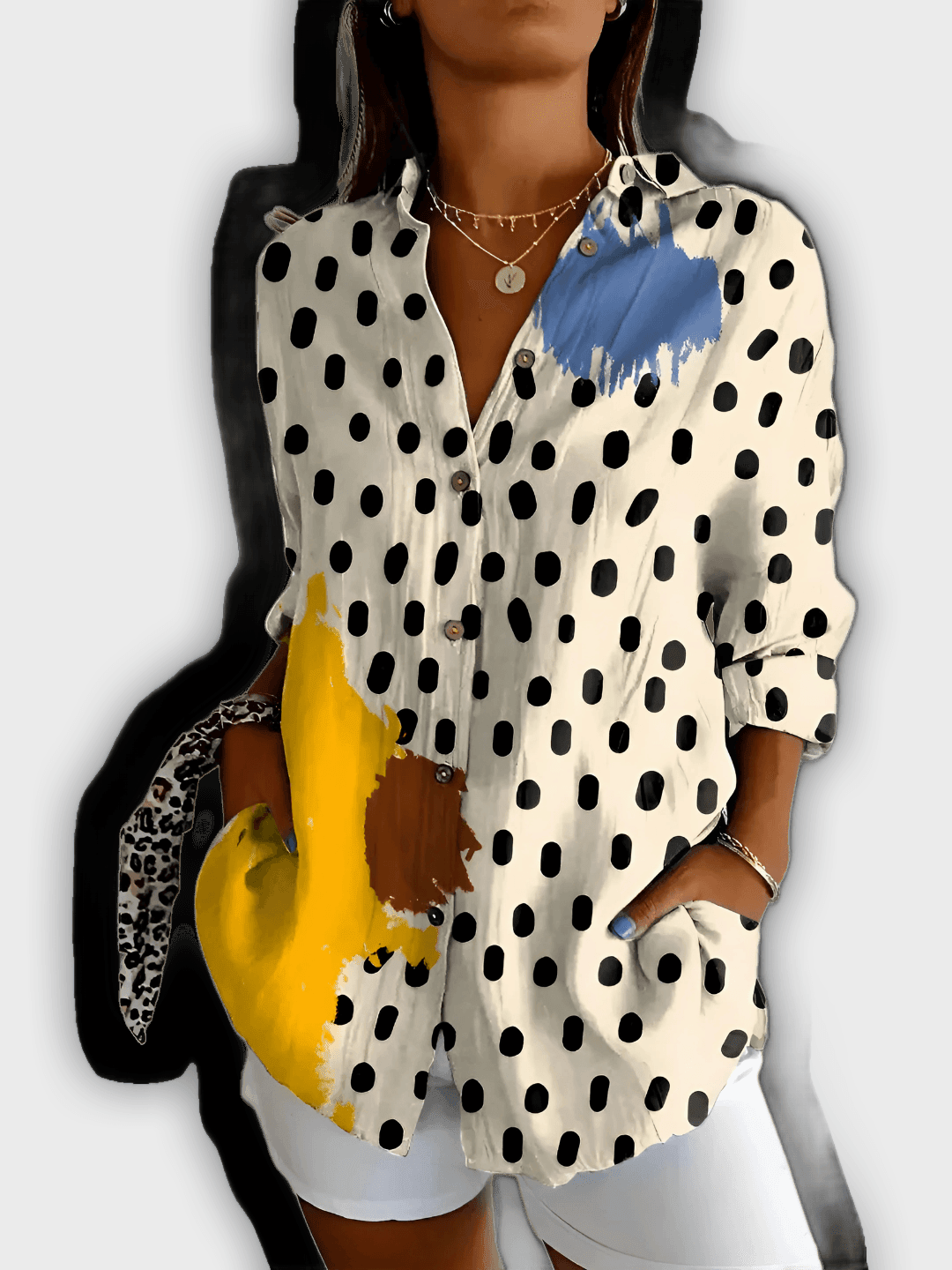 Camisa floral elegante Ivy comodidad y estilo diario