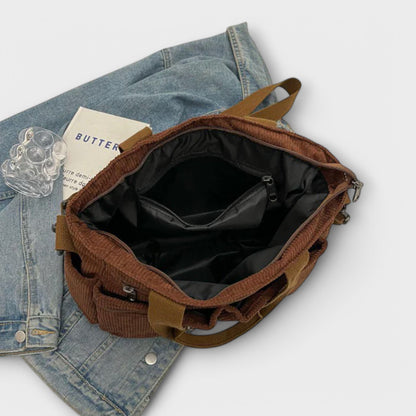 Bolso tote impermeable con compartimento interior espacioso