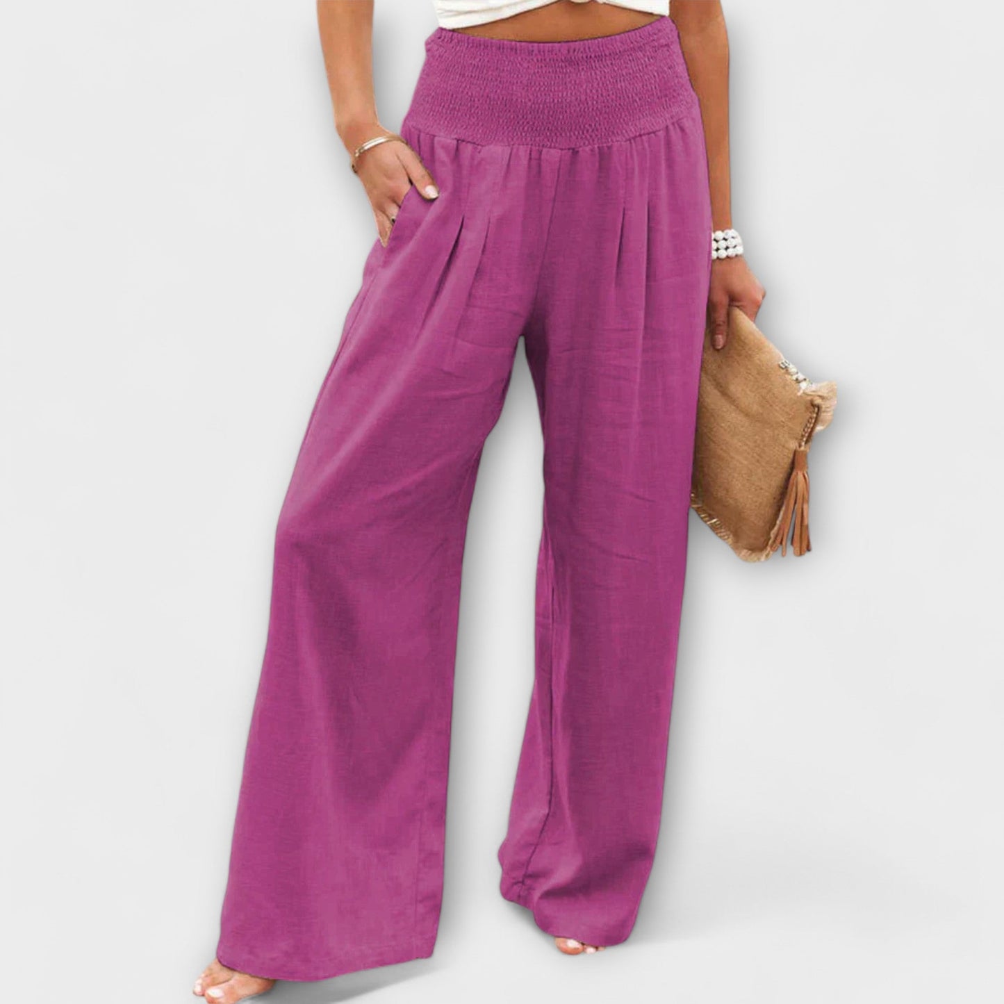 Pantalones Julie elegantes ligeros