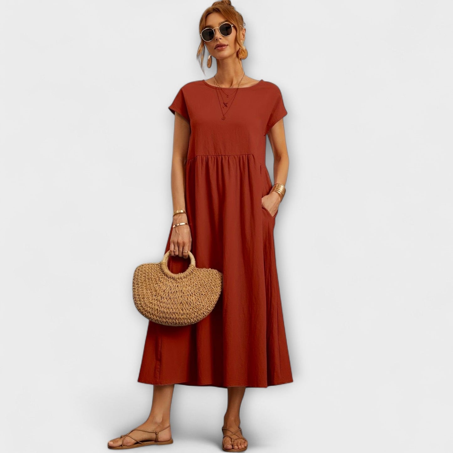 Vestido Magnolia ligero para mujer comodidad y elegancia todos los días
