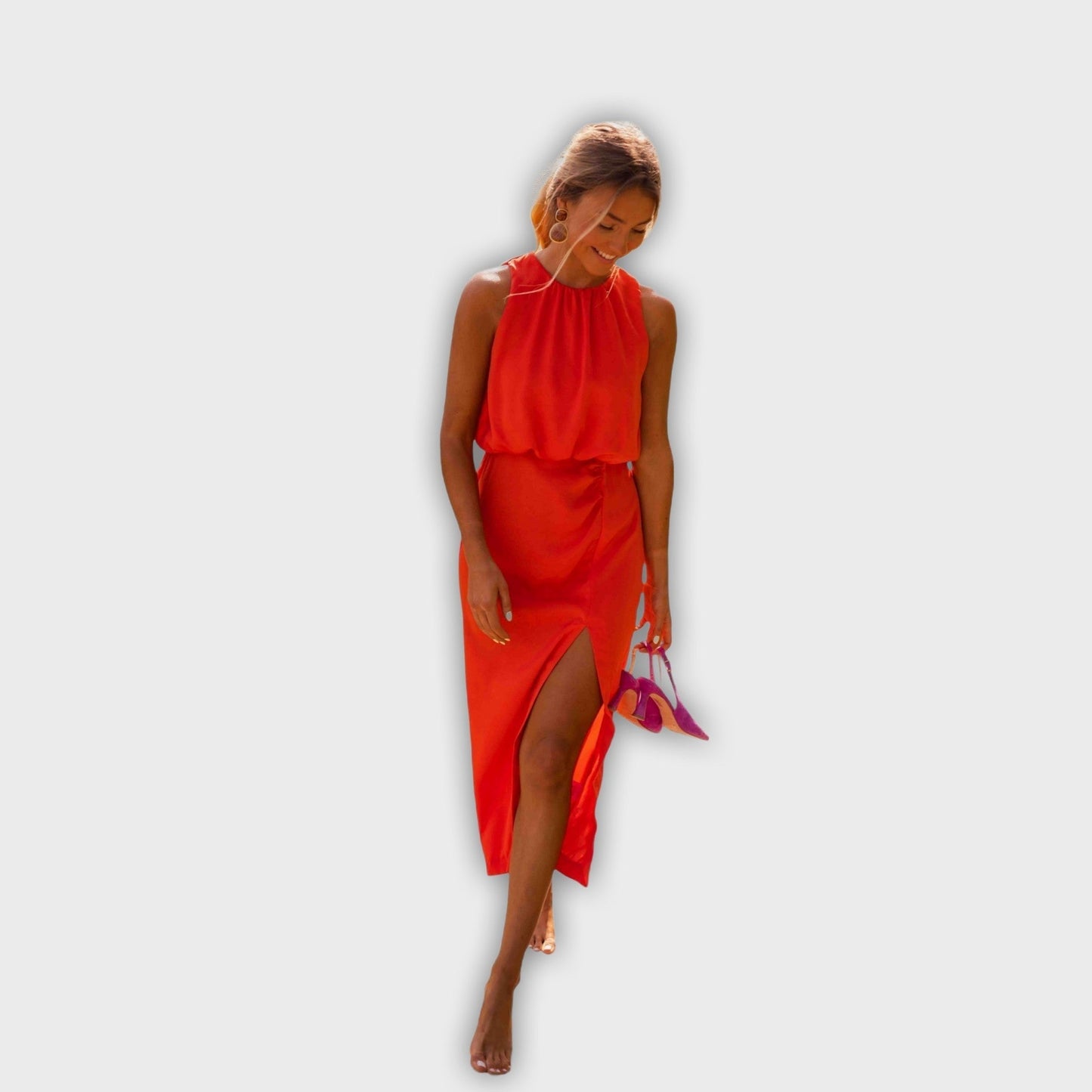 Vestido Libosha elegante de corte cómodo