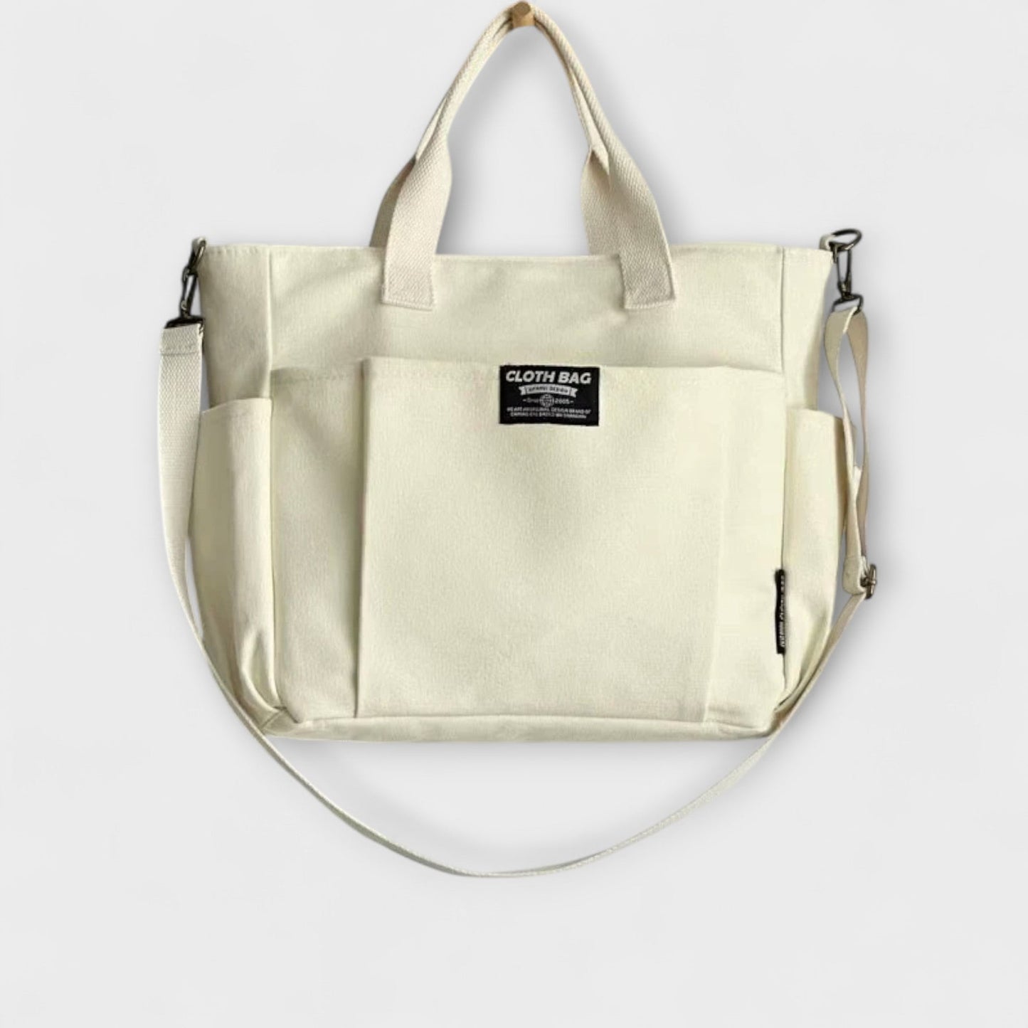Bolso de lona minimalista multifuncional
