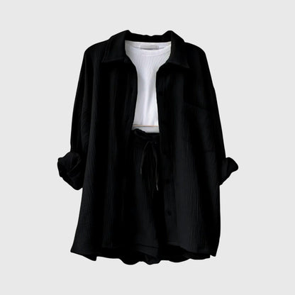 Conjunto de verano con camiseta y pantalones cortos