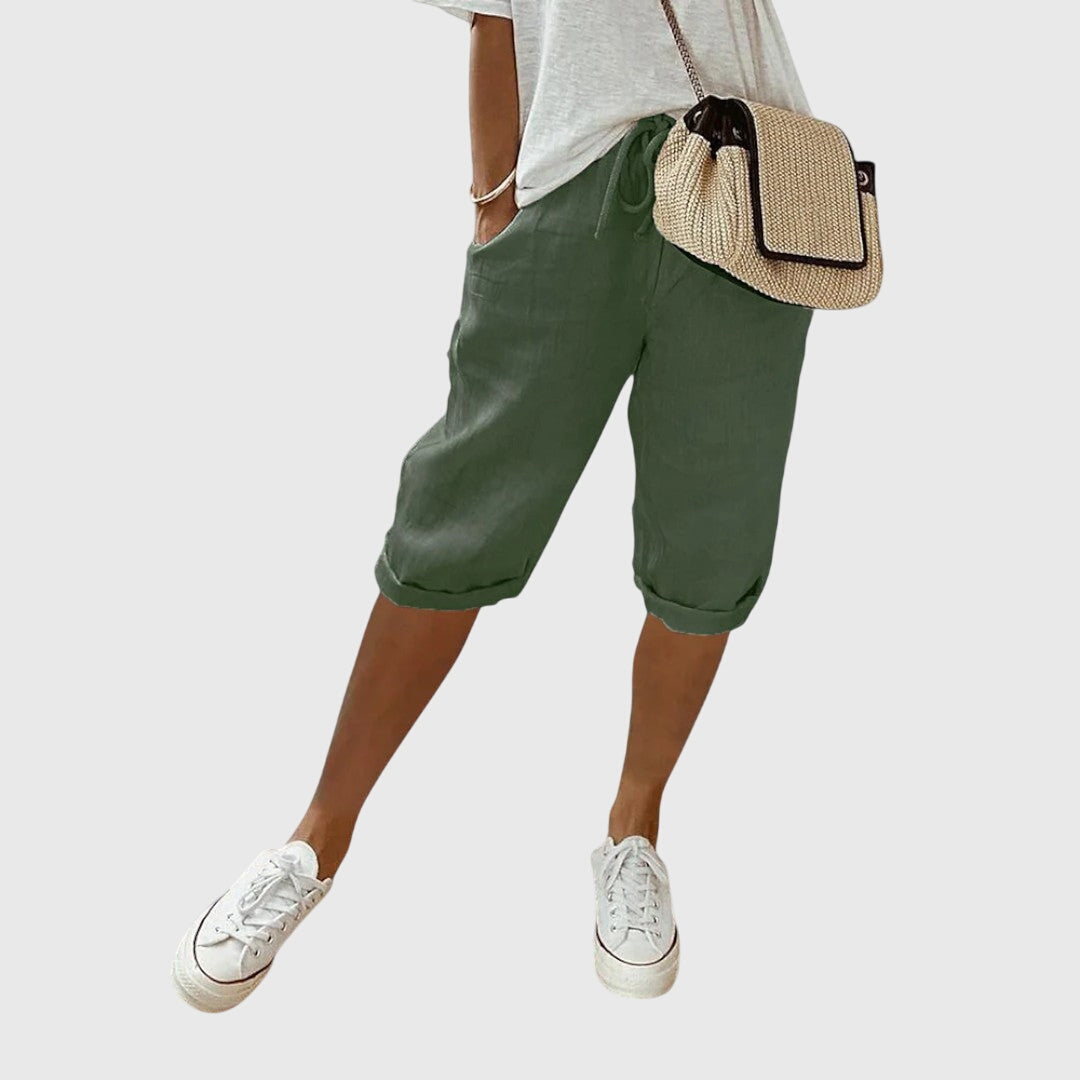 Pantalones cortos frescos y elegantes