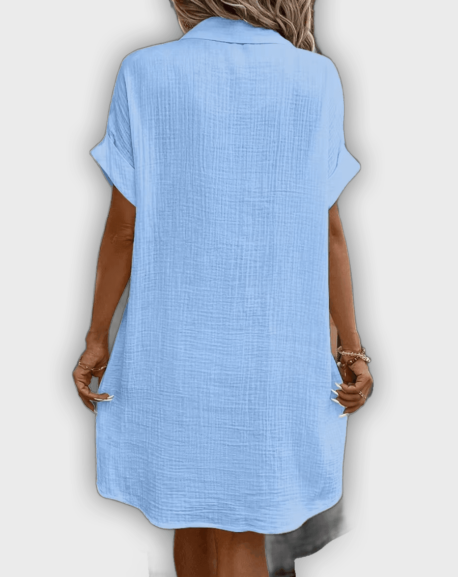 Vestido Shantal™ midi de verano elegante y cómodo