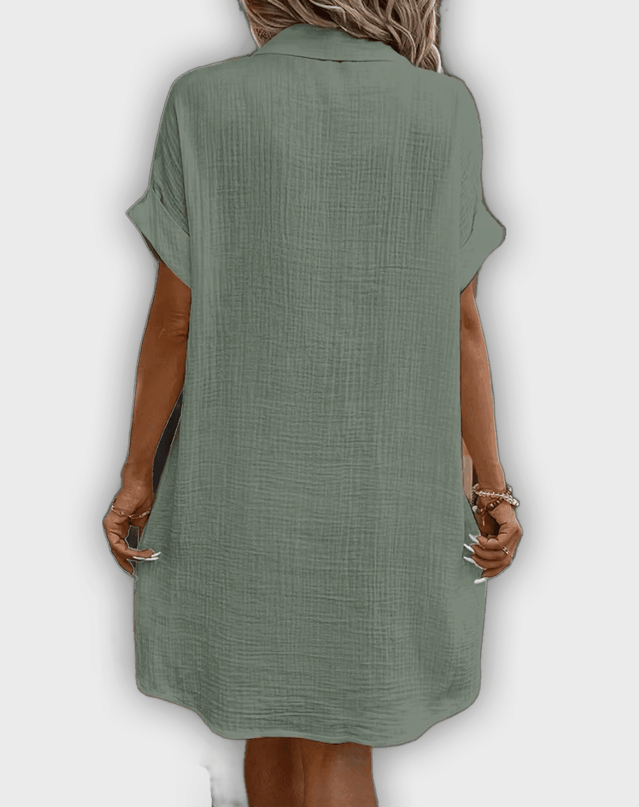 Vestido Shantal™ midi de verano elegante y cómodo