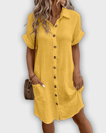 Vestido Shantal™ midi de verano elegante y cómodo