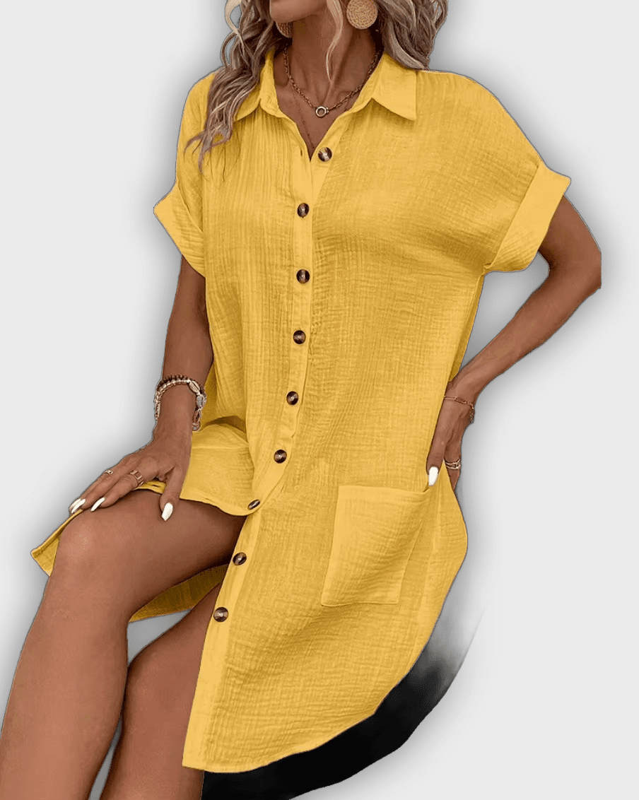 Vestido Shantal™ midi de verano elegante y cómodo