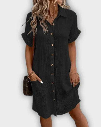 Vestido Shantal™ midi de verano elegante y cómodo