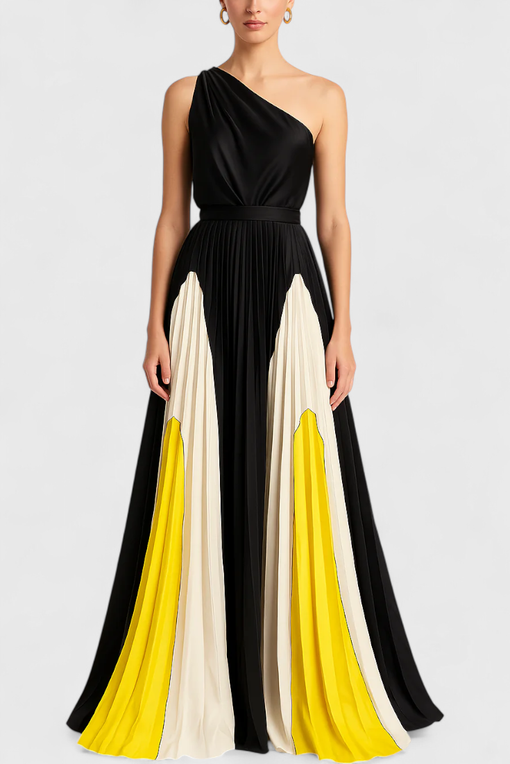 Vestidos maxi Antia con hombros descubiertos y estampado elegante