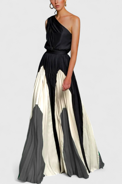 Vestidos maxi Antia con hombros descubiertos y estampado elegante