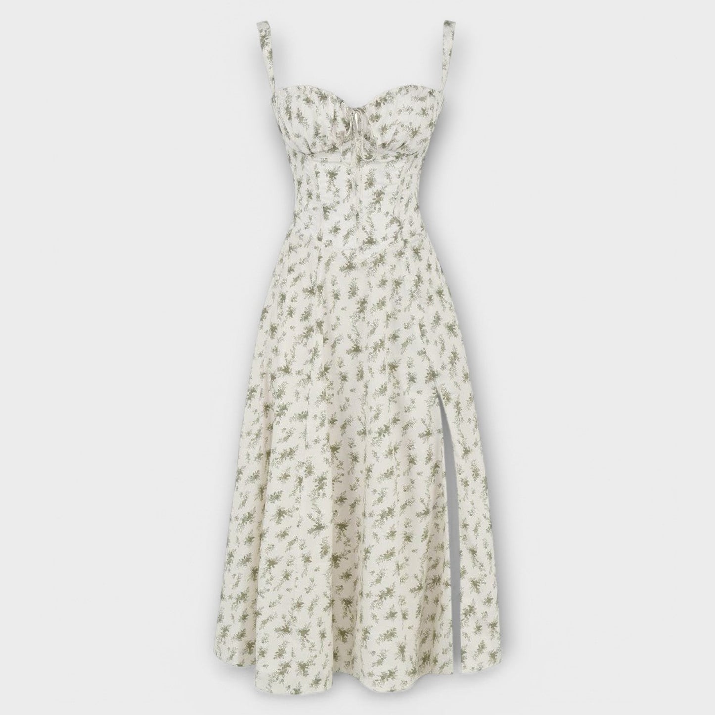 Vestido midi con bolsillos Kiyona