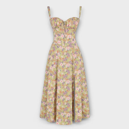 Vestido midi con bolsillos Kiyona