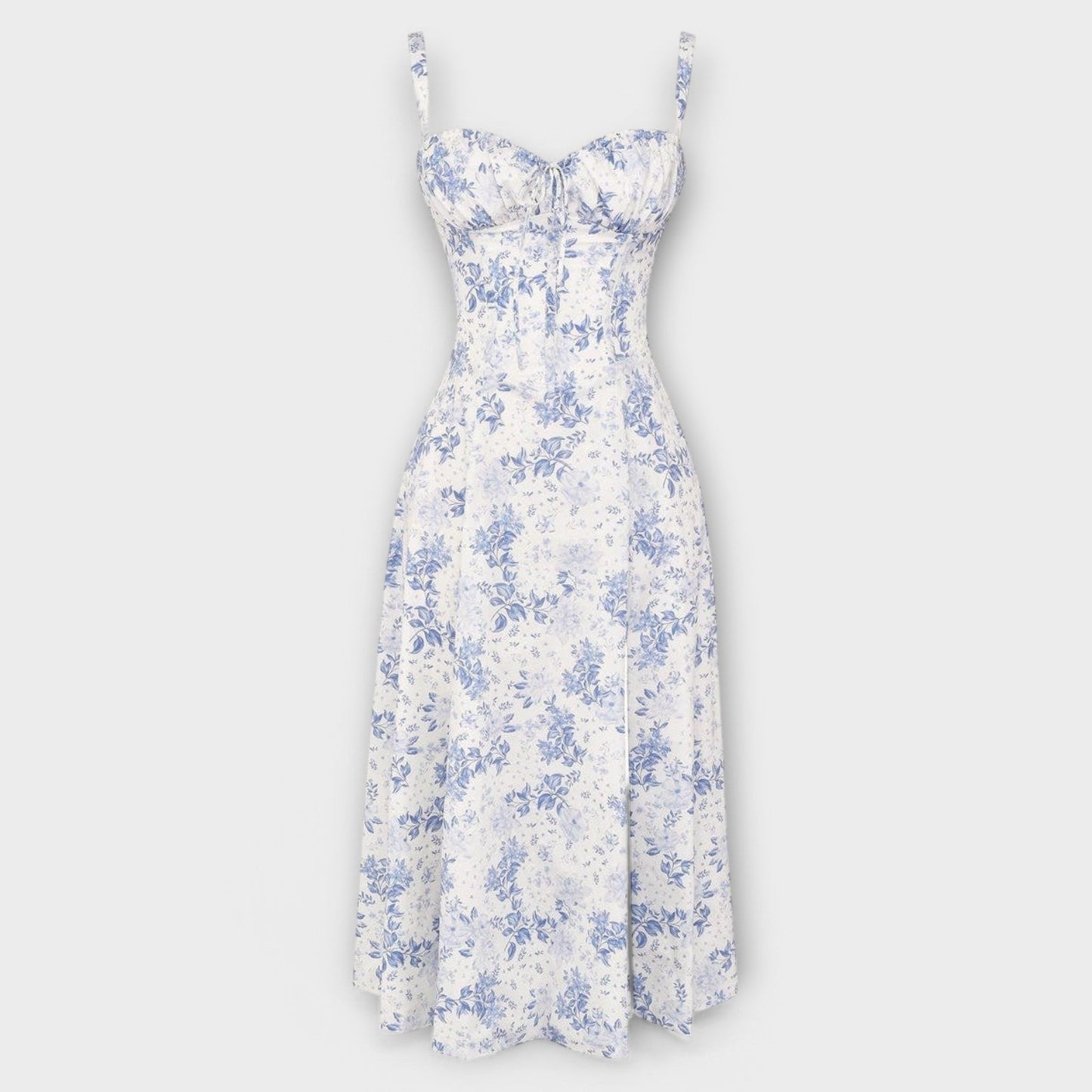 Vestido midi con bolsillos Kiyona