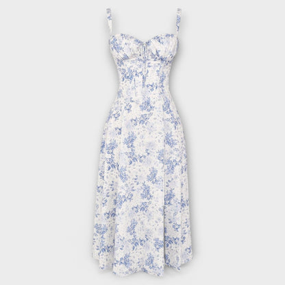 Vestido midi con bolsillos Kiyona